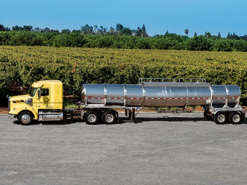 food grade liquid, truck, fleet, trucking